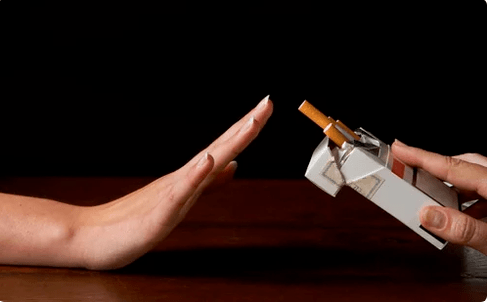 Refusal of cigarettes
