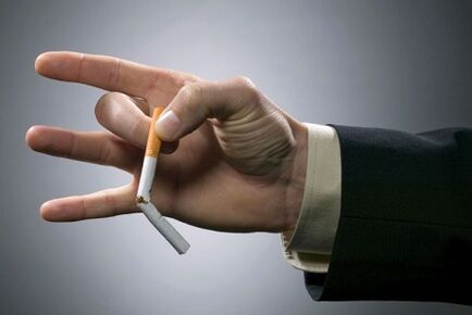 Auto-abandoning cigarette ways