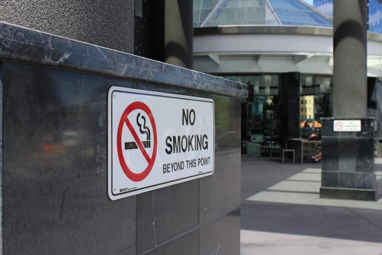 banning smoking in public places encourages smoking cessation